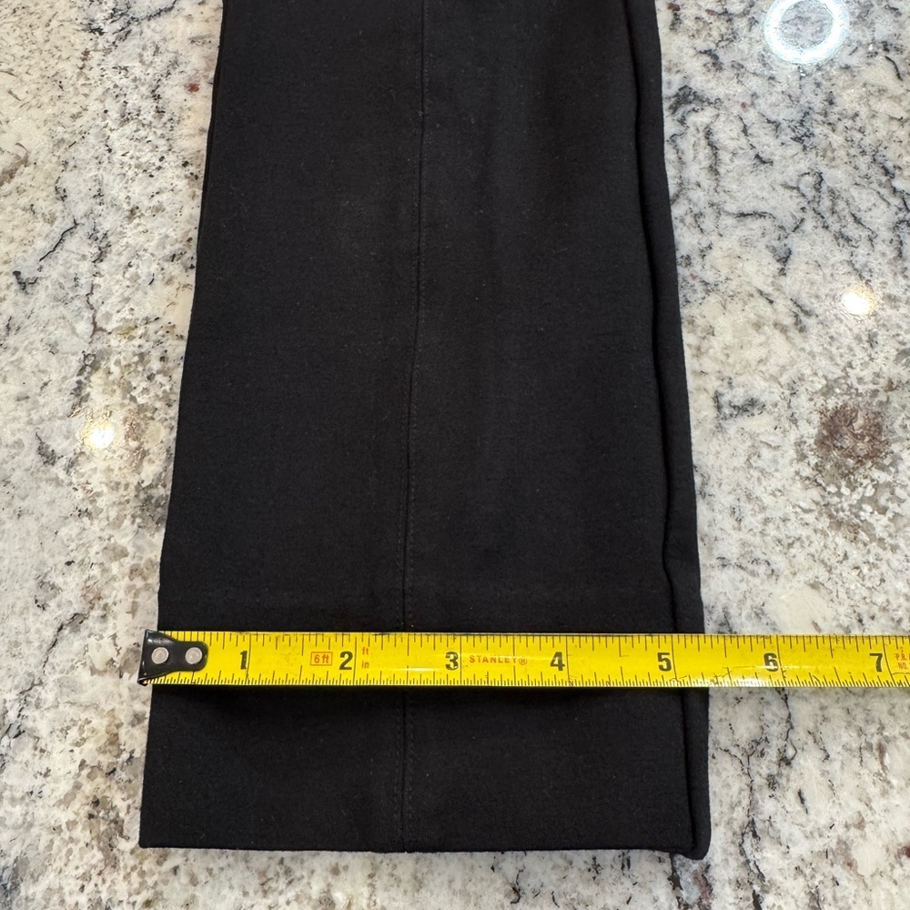 Quince Ultra-Stretch Ponte Pintuck Ankle Pants Black Petite Small Workwear - Picture 6 of 10